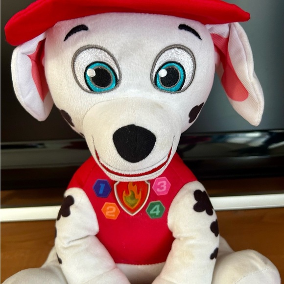 PAW Patrol Marshall's Read-to-Me Adventure dog plush toy - Picture 4 of 7